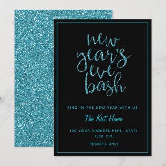 New Year Eve's Bash Invitation