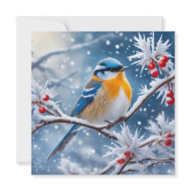 New Year Flat Greeting Card