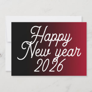 New year greeting card beautiful 