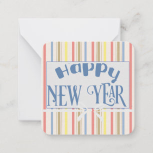 New Year Greetings: Card