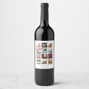 New Year Highlights of 2016 Custom Wine Label