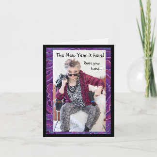 New Year, humourous, crazy world we live in Card