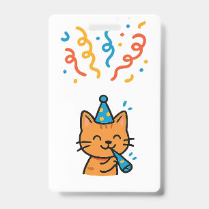 New Year Invitation Badge ID Badge