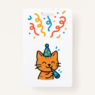 New Year Invitation Badge ID Badge