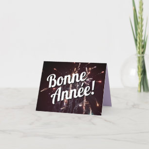 New Year Invitation in French Language