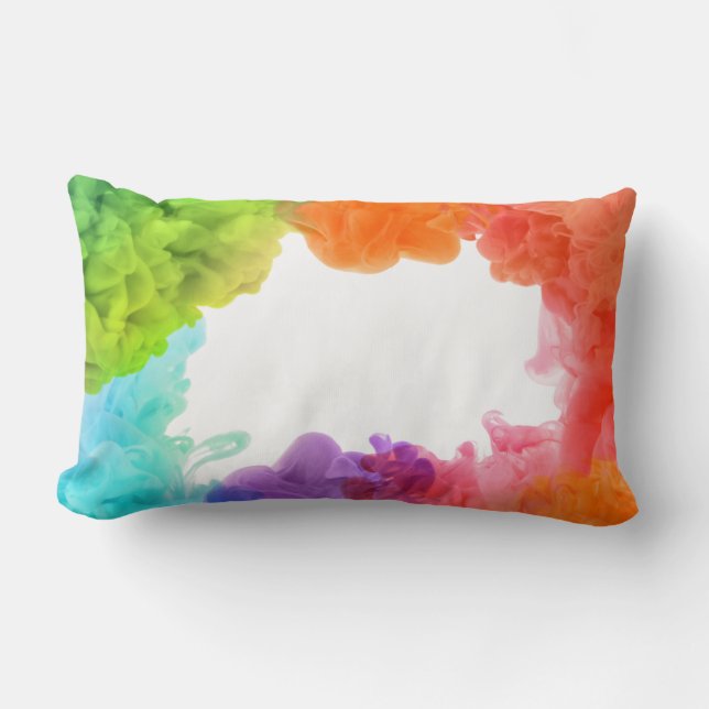 New Year Lumbar Pillow 13" x 21" (Front)