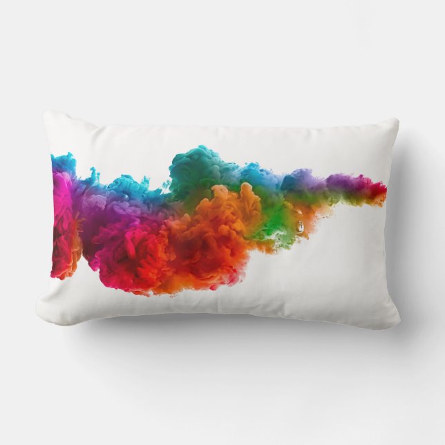 New Year Lumbar Pillow 13" x 21" (Front)