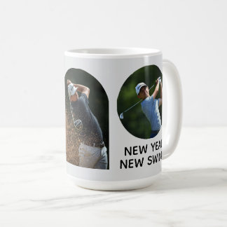New Year motivational custom add your own photo Coffee Mug