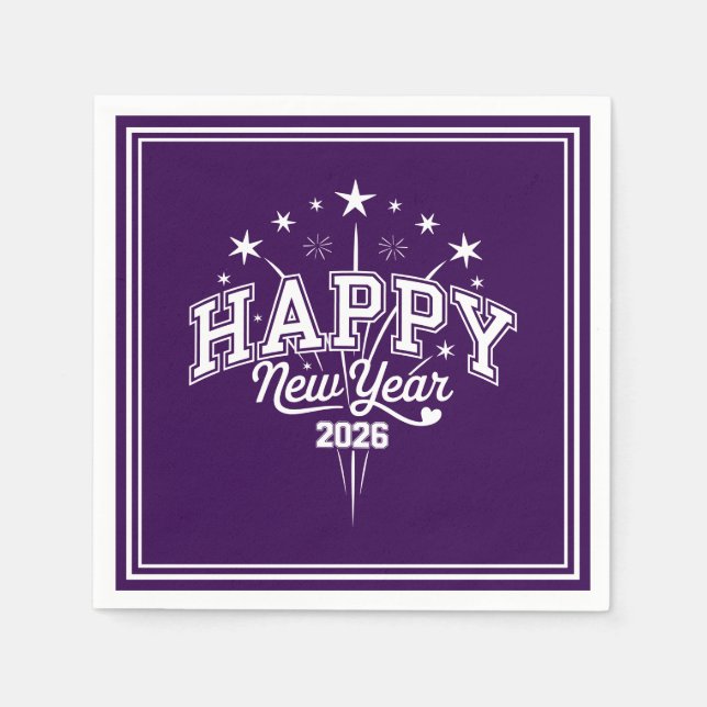 New Year Napkin (Front)