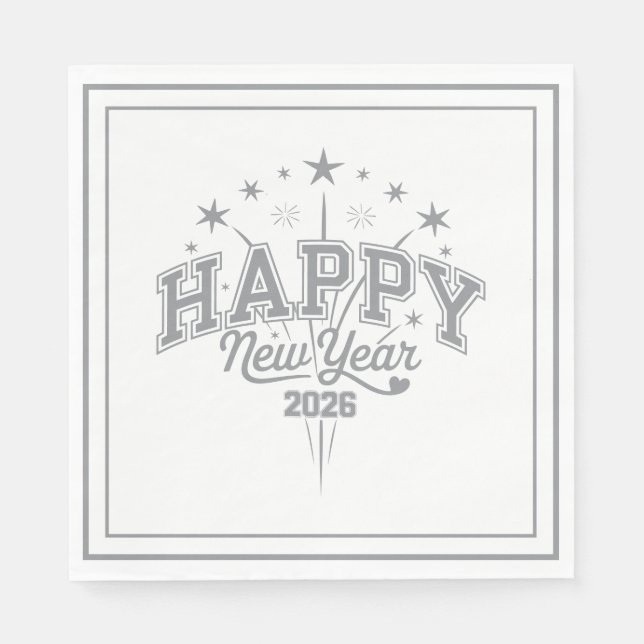 New Year Napkin (Front)