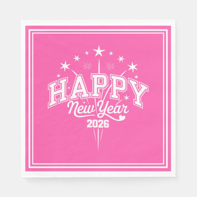 New Year Napkin (Front)