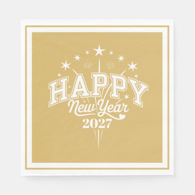 New Year Napkin (Front)