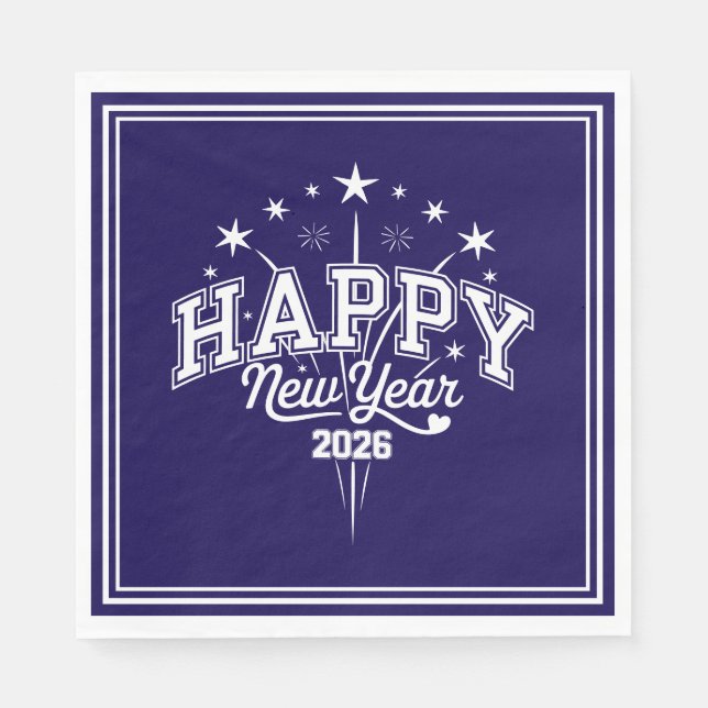 New Year Napkin (Front)