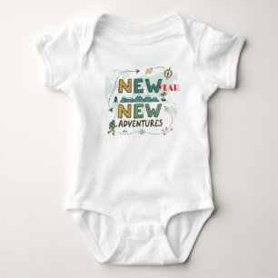 New Year, New Adventures Baby Bodysuit