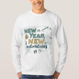 New Year, New Adventures Hoodie. T-Shirt