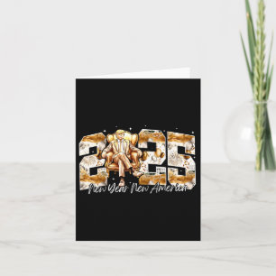 New Year New America Happy New Year Party 2025 Tru Card