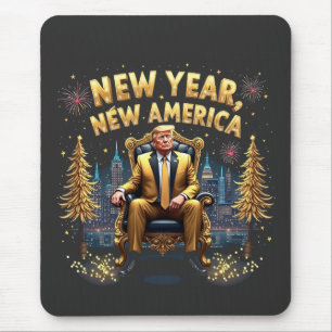 New Year New America Proud Maga Trump Inauguration Mouse Mat
