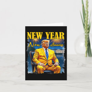 New Year New America Shirt Happy New Year Party 20 Card