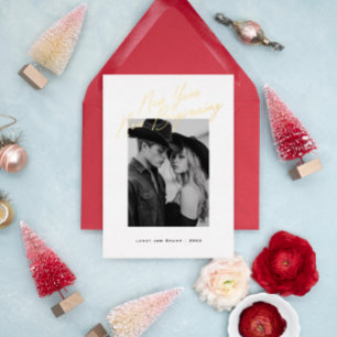 New Year New Beginning Holiday Engagement Design