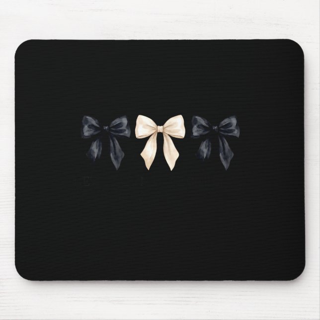 New Year New Beginnings Same Amazing God Coquette  Mouse Mat (Front)