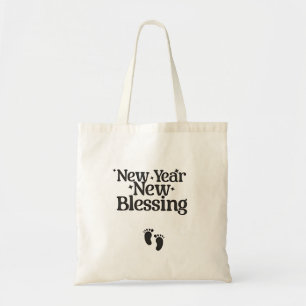 New Year New Blessings New Year Pregnant Mum Tote Bag