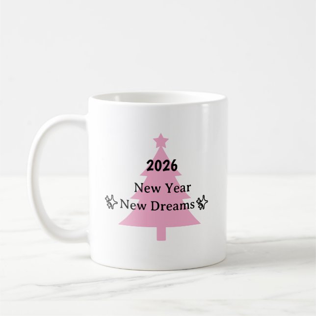 New Year, New Dreams Mug (Left)