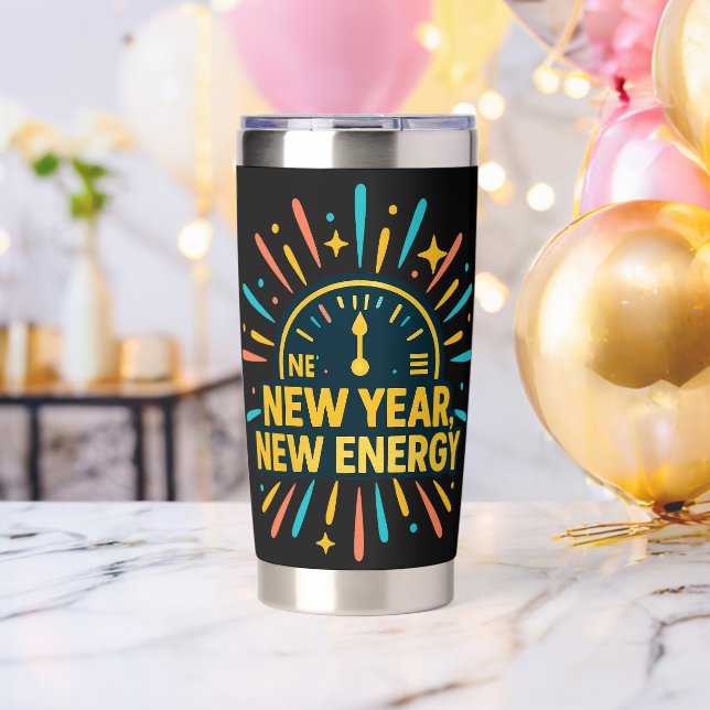New Year, New Energy Insulated Tumbler (Bachelor Party (Rotated))