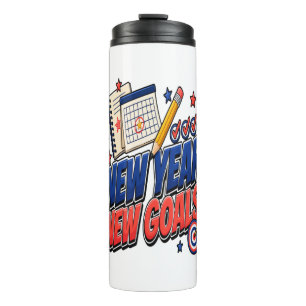 New Year, New Goals Thermal Tumbler