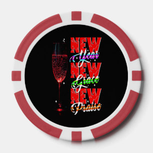 New Year New Grace New Praise Poker Chips