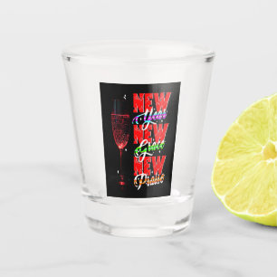 New Year New Grace New Praise Shot Glass