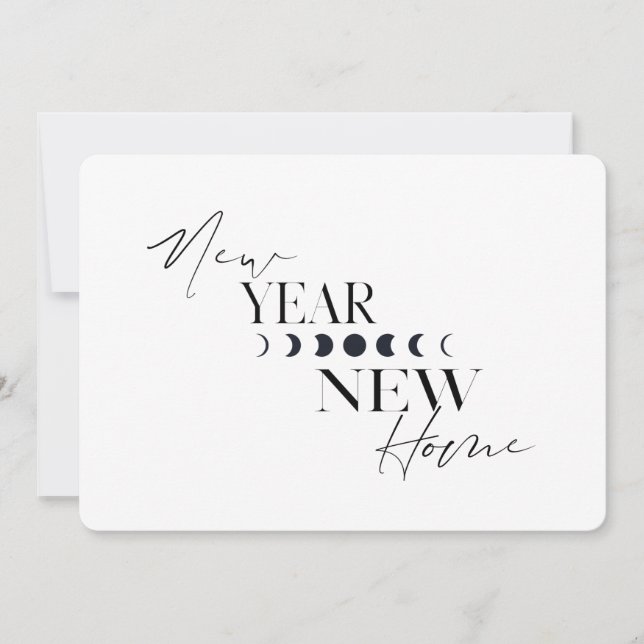 New Year New Home Holiday Moved (Front)