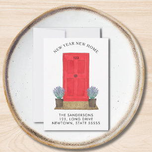 New Year New Home Moving Announcement Mini