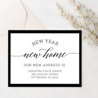 New Year | New Home Moving Announcement