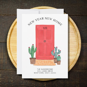New Year New Home Red Door Moving Announcement