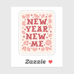 New year new me affirmations pink aesthetic
