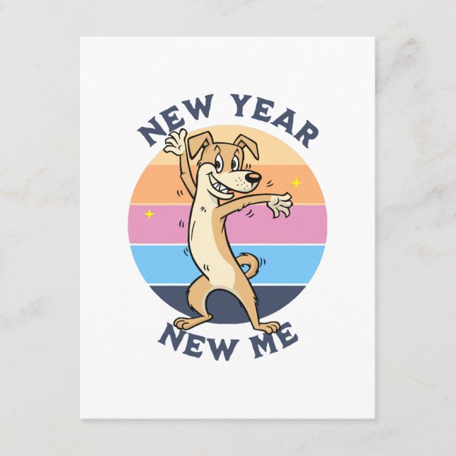 New Year New Me Enclosure Card (Front)