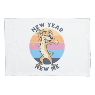 New Year New Me Pillowcase
