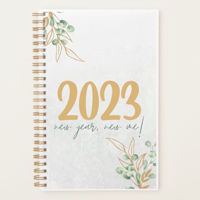 New Year New Me Planner (Front)