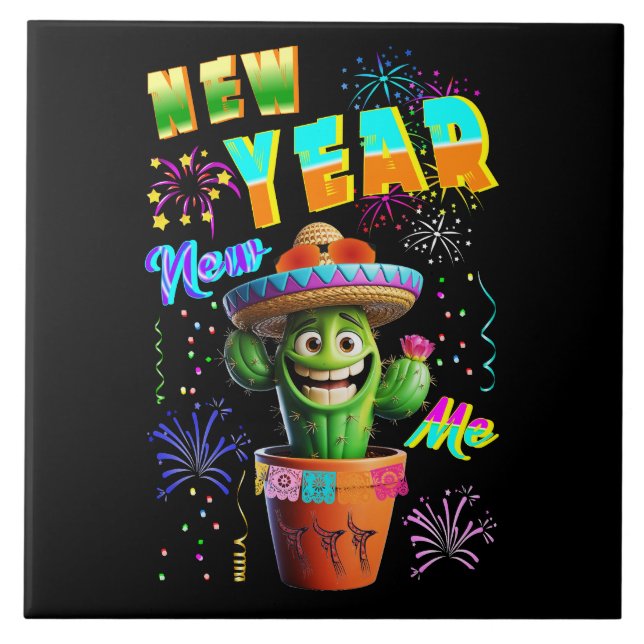 New Year New Me Tile (Front)
