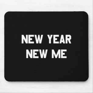 New Year New Me Workout Goals Mouse Mat