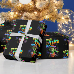 New Year New Me Wrapping Paper