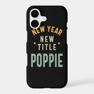 New Year New Title Poppie - Father Grandpa Gift