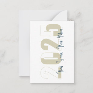 New Year, New Vibe Card
