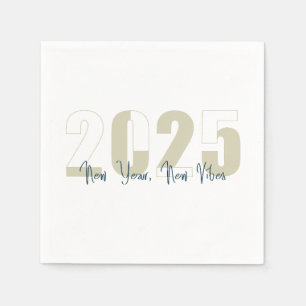 New Year, New Vibe Napkin