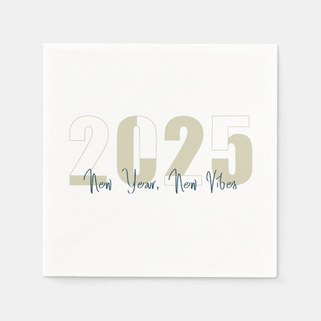 New Year, New Vibe Napkin (Front)