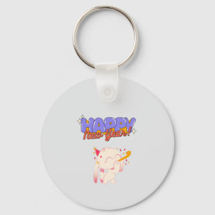 "New Year, New Vibes" Key Ring