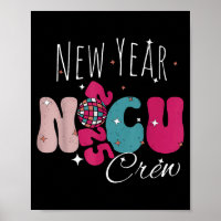 New Year Nicu Nurse Crew Celebration Uni-adults - 