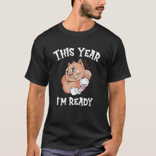 New Year of the Cat Chinese Zodiac This Year I`m R T-Shirt