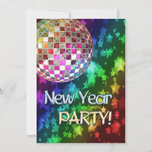 New Year party invitation