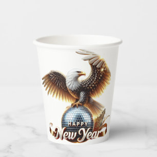 New Year Party Paper Cups - Celebrations 2025